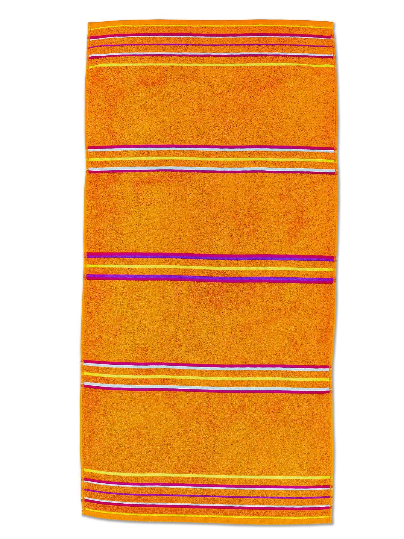 4 Bohemian Towels - Beige Yellow Orange Beach deals Bath Towels