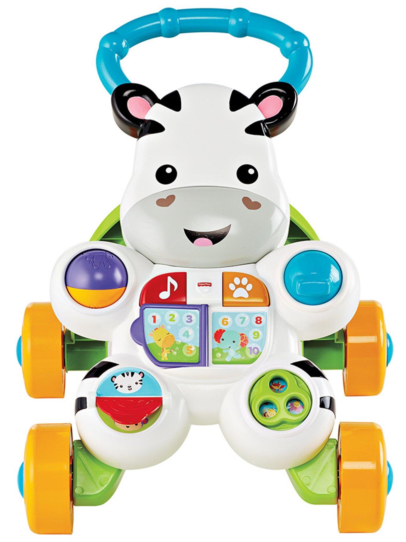 Fisher price zebra rock cheap n play