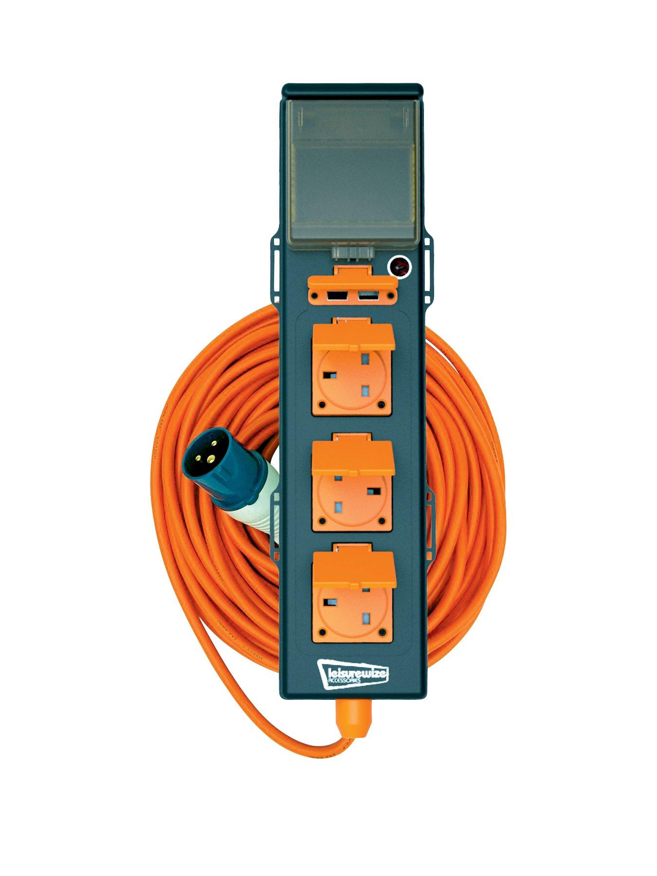 undefined 4 Way Caravan Hook-Up Extension Cable
