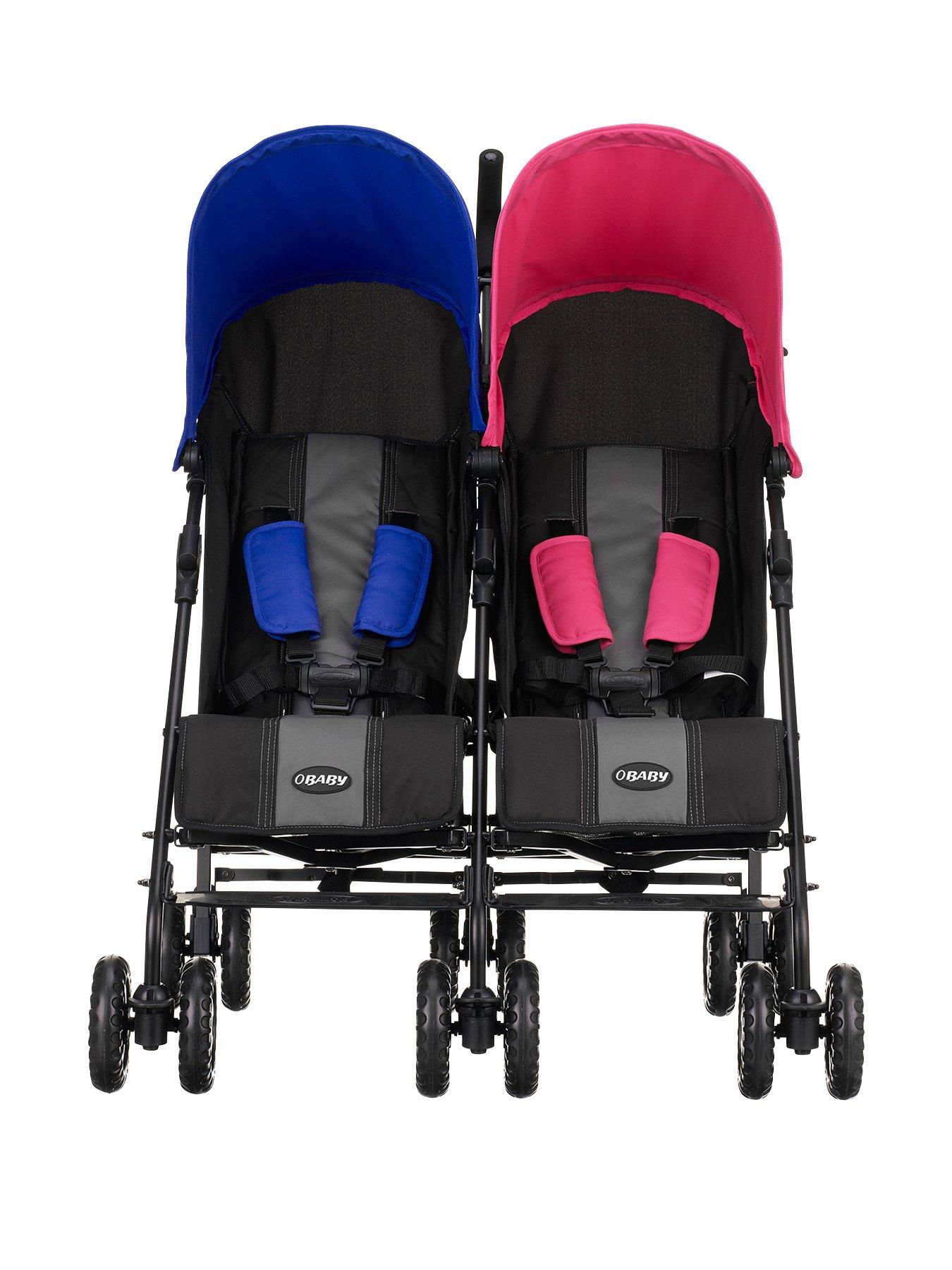 obaby disney twin stroller