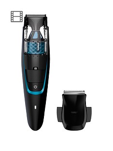 Philips Series 7000 Beard & Stubble Trimmer with Integrated Vacuum System - BT7202/13