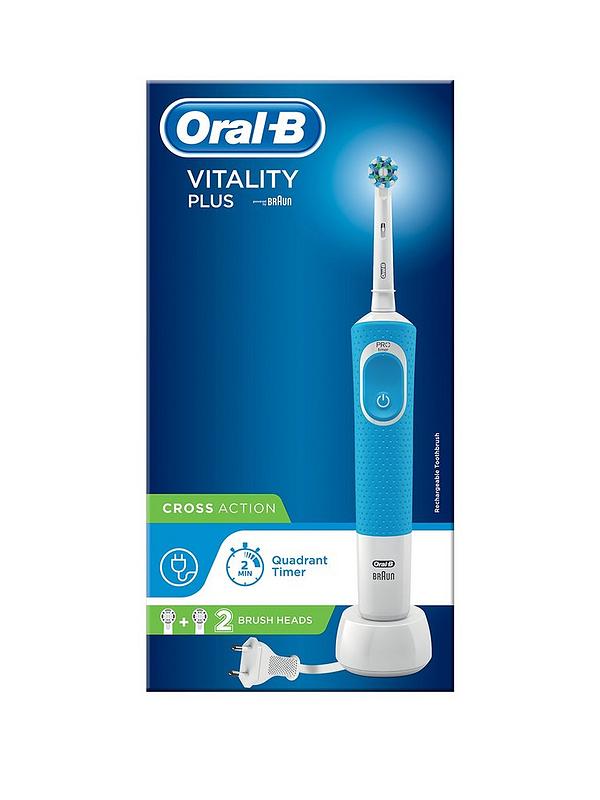 Image 2 of 4 of Oral-B Vitality Power Handle Cross Action Electric Toothbrush