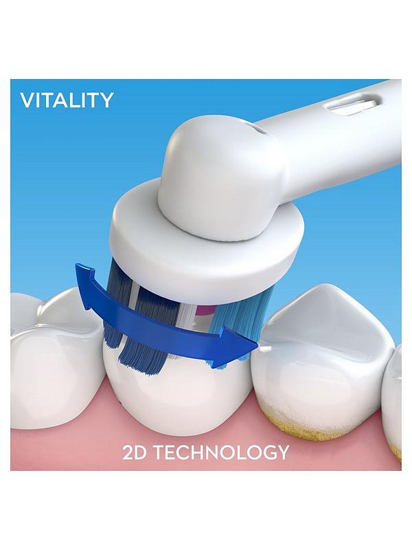 Image 4 of 5 of Oral-B Vitality Power Hand White and Clean Electric Toothbrush