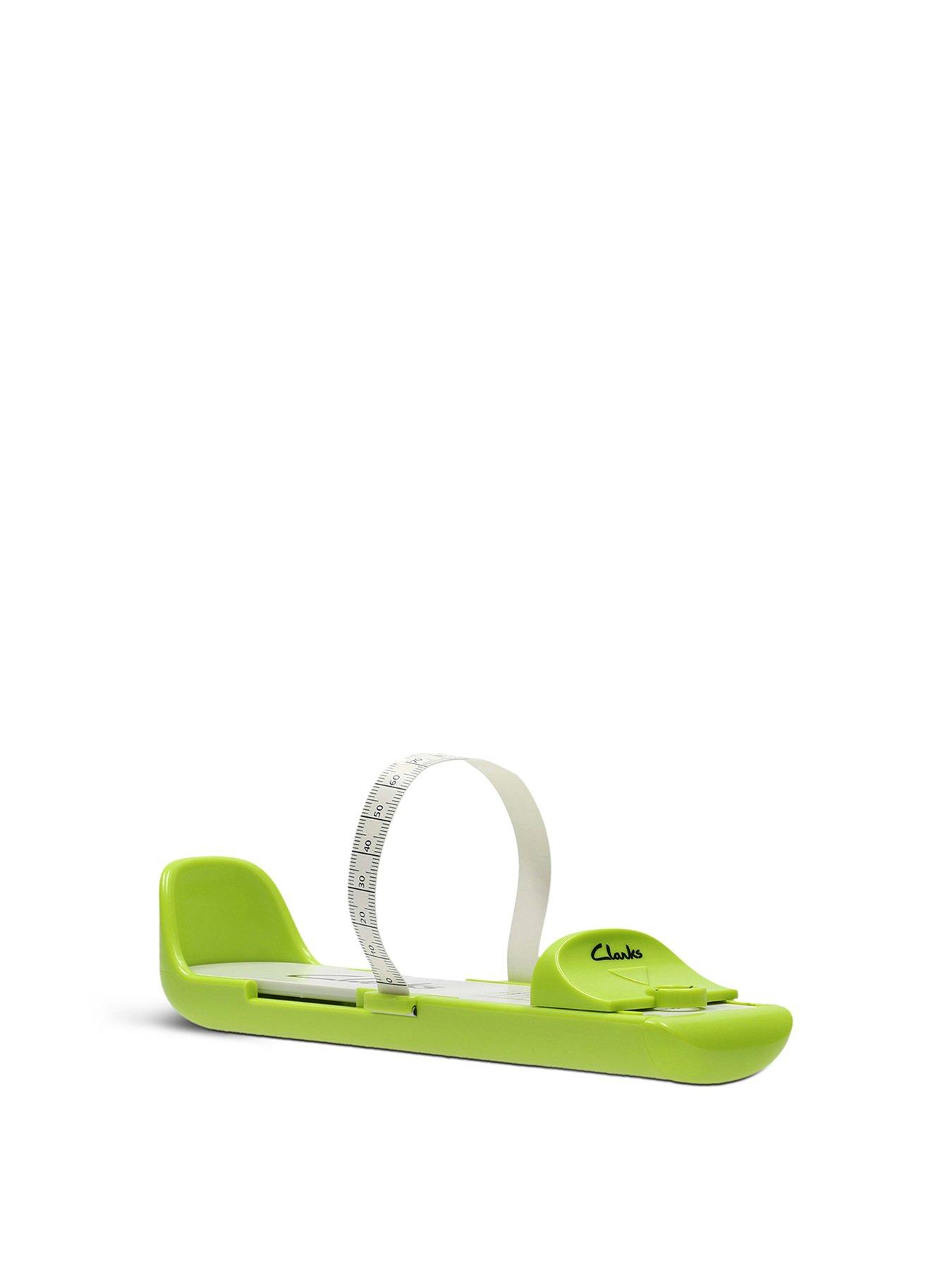 Clarks Toddler Foot Gauge - White Green