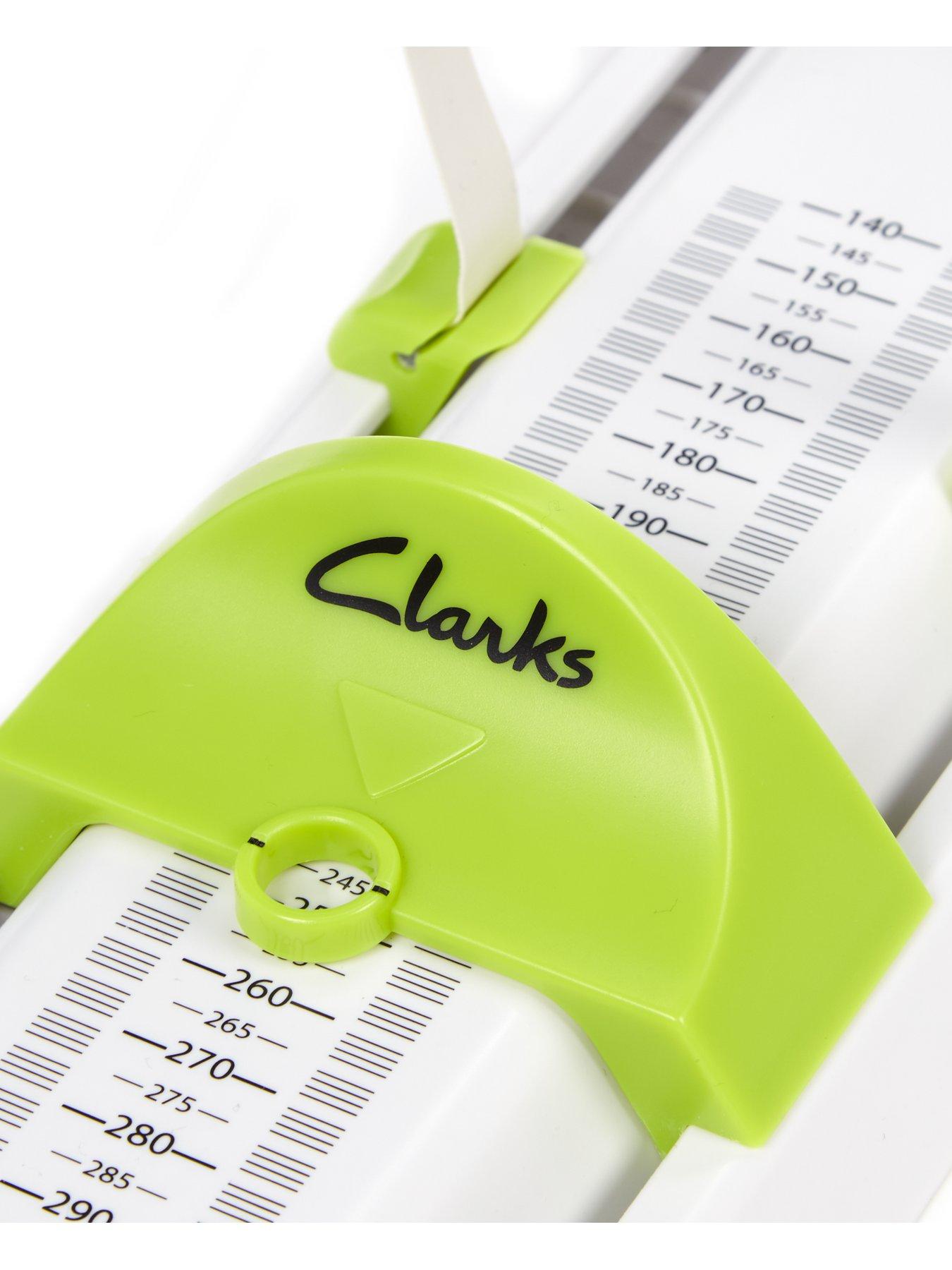 clarks toddler foot gauge