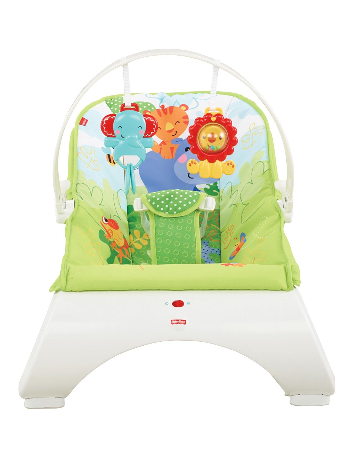 fisher price rainforest bouncer review
