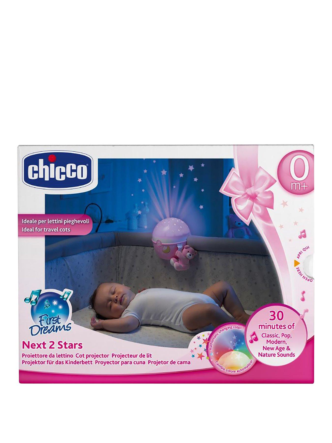 chicco cot mobile pink