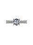  image of moissanite-lady-lynsey-9ct-gold-1ct-total-round-brilliant-moissanite-solitaire-ring-with-stone-set-shoulders
