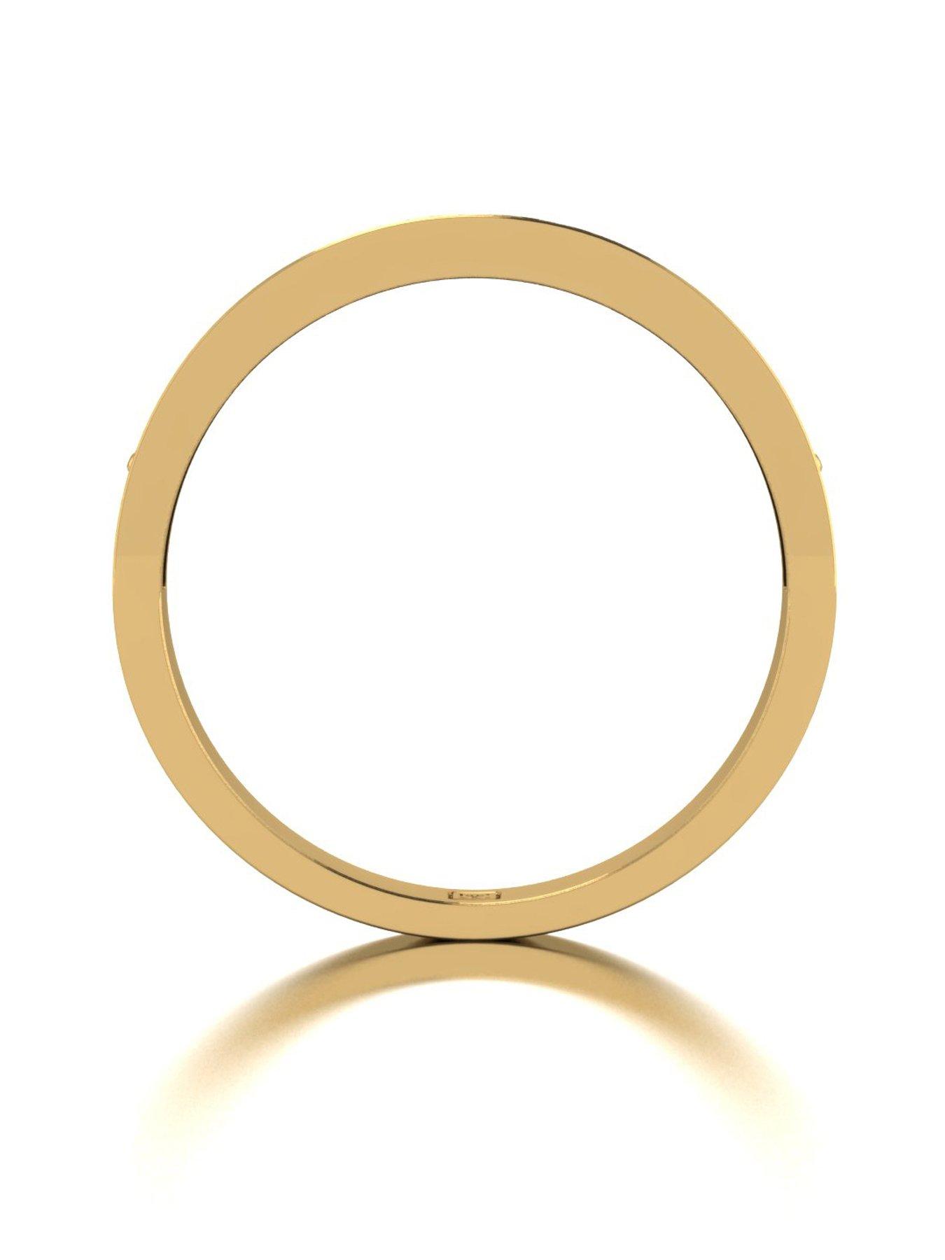 Image 2 of 5 of Moissanite Lady Lynsey 9ct Gold 0.33ct Moissanite Eternity Ring