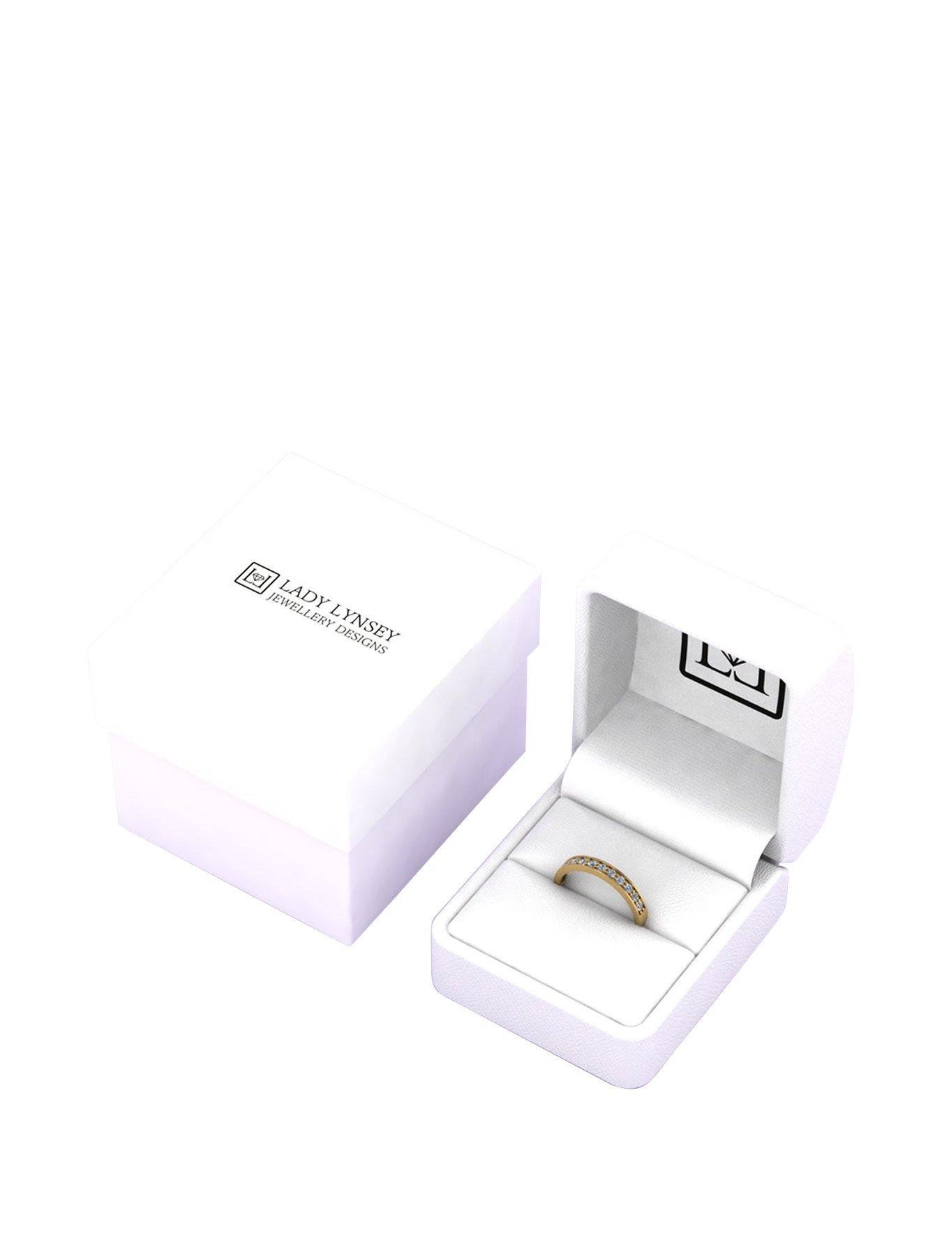 Image 5 of 5 of Moissanite Lady Lynsey 9ct Gold 1ct Moissanite Eternity Ring