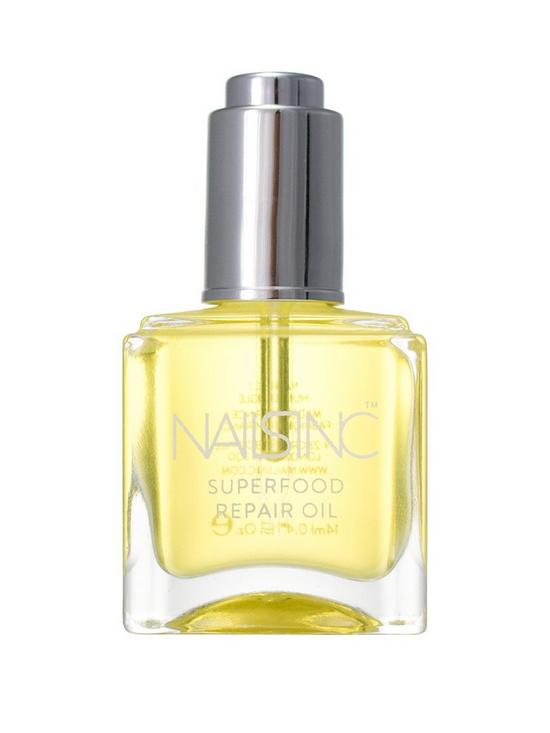 front image of nails-inc-superfood-repair-oil