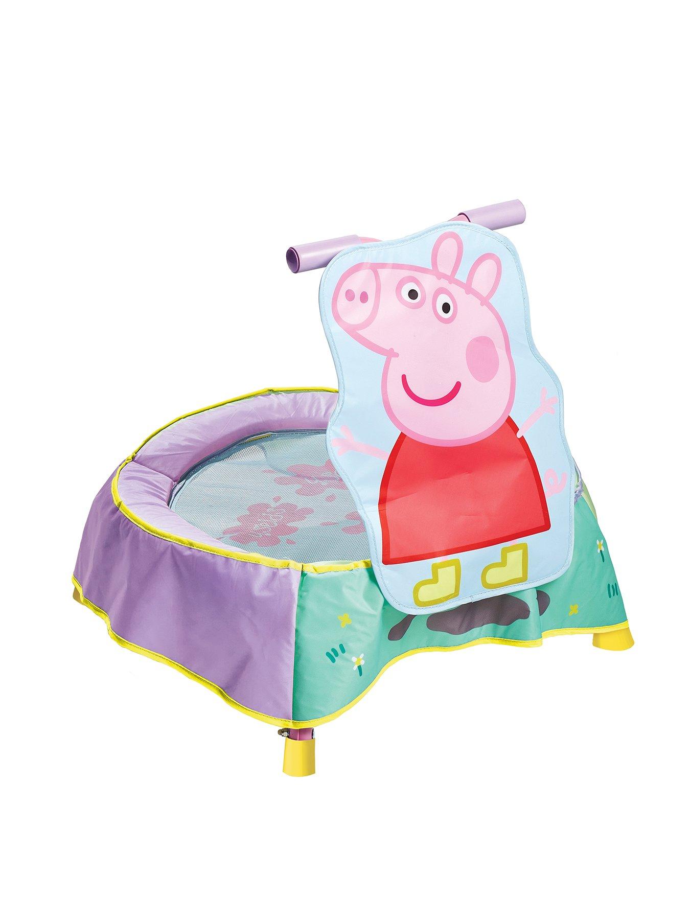 pink toddler trampoline