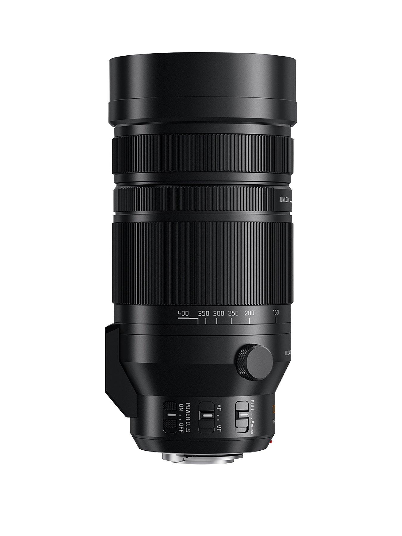 Panasonic Lumix G Lens - 100-400Mm Leica Dg Vario-Elmar F/4.0-6.3 Asph Power O.I.S - Black
