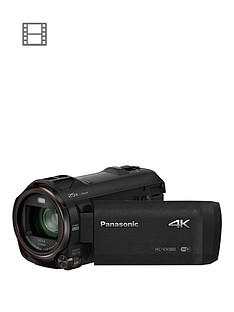 Panasonic HC-VX980 4K - - 4k, Leica Lens, 20x zoom, HDR Functions - Black