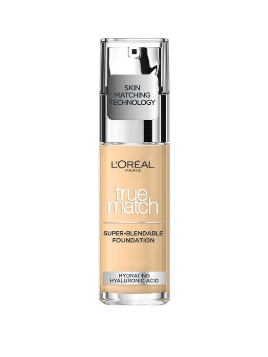 front image of loreal-paris-true-match-liquid-foundation-with-hyaluronic-acid-amp-spf-17-30ml