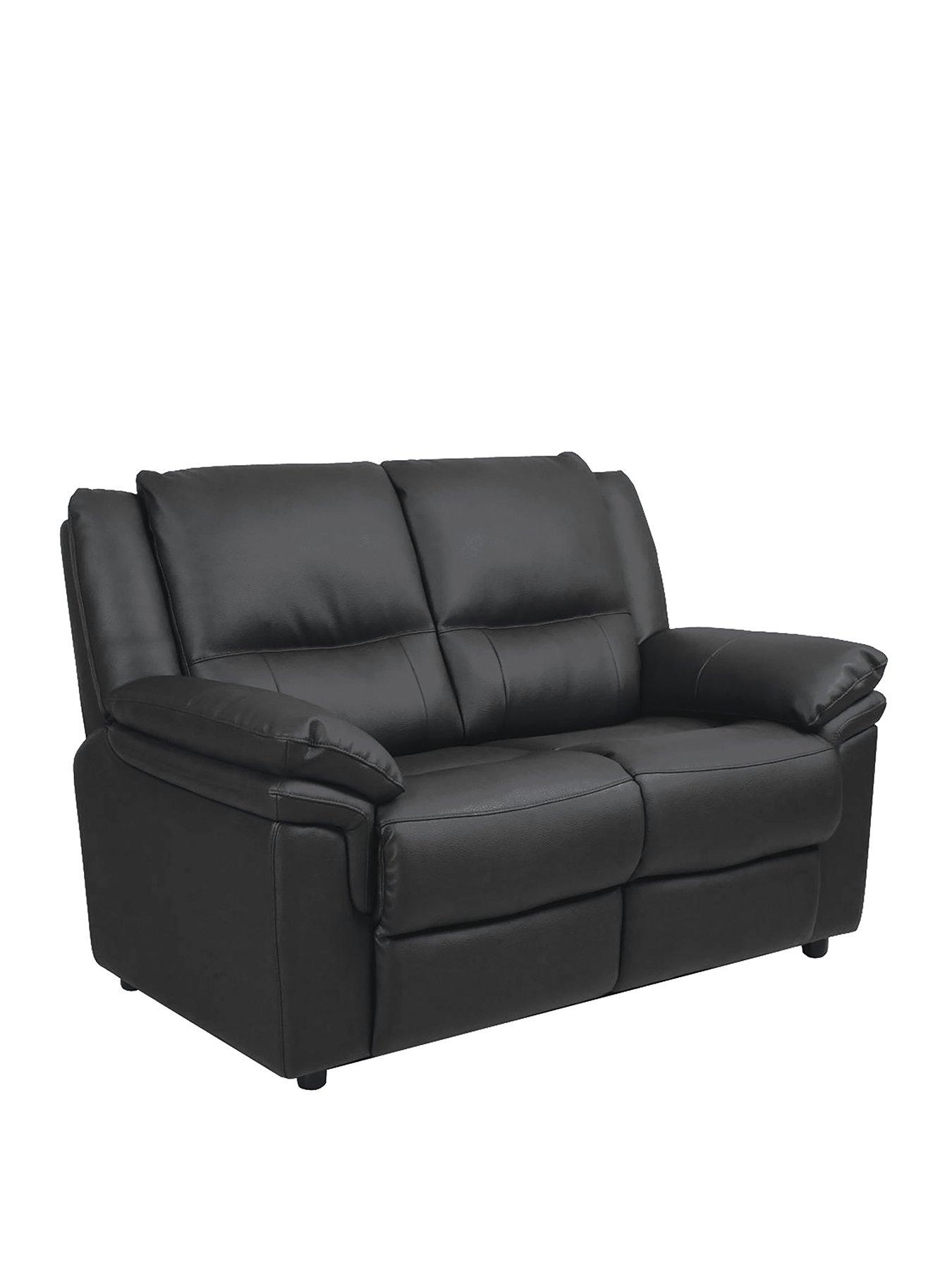 Image 2 of 5 of undefined Albion Luxury Faux Leather High Back&nbsp;2 Seater Sofa&nbsp;- FSC&reg; Certified