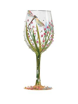 Product photograph of Lolita Dragonfly Standard Wine Glass from very.co.uk