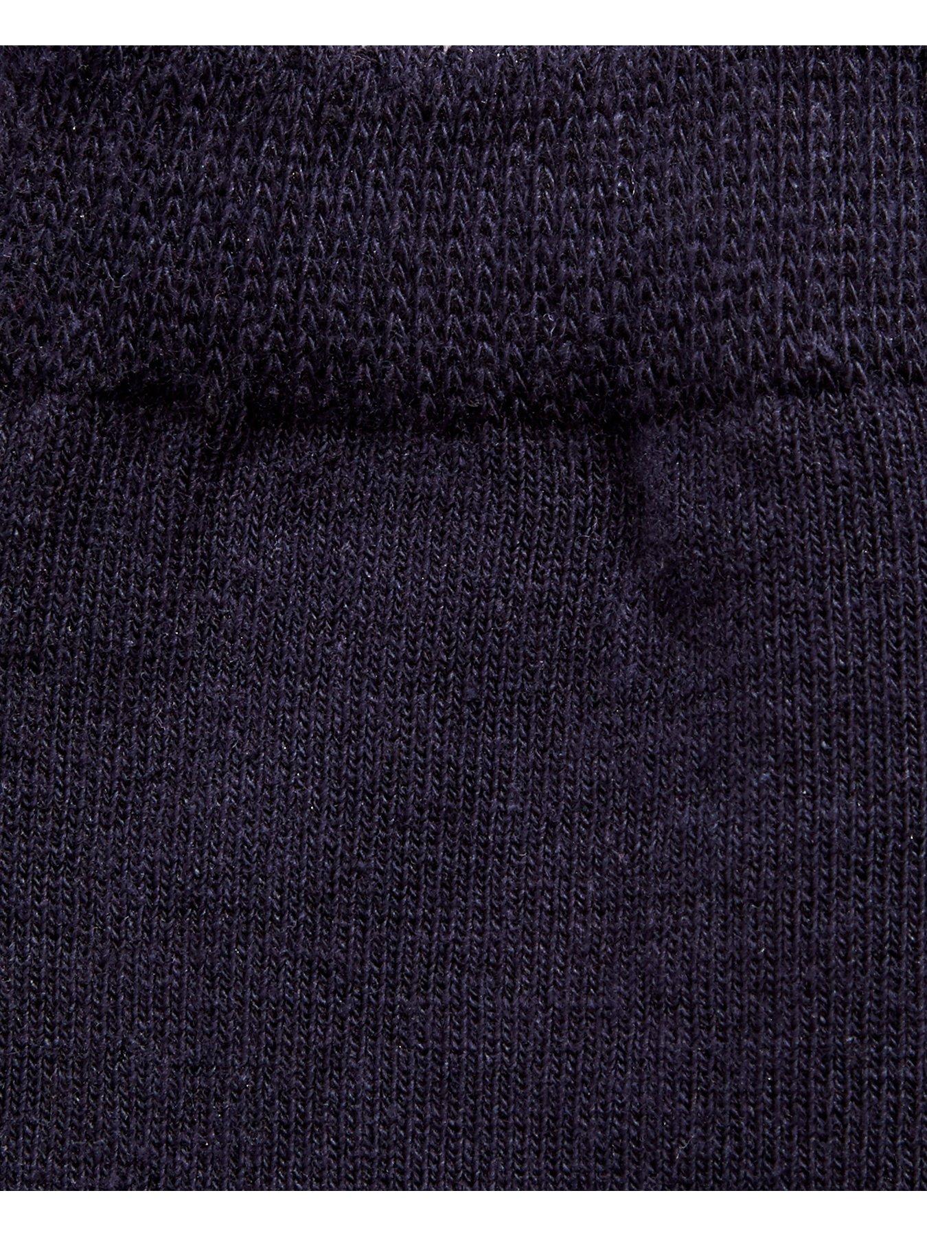 Image 3 of 3 of Everyday 5 Pack Girls Knee High Socks - Navy