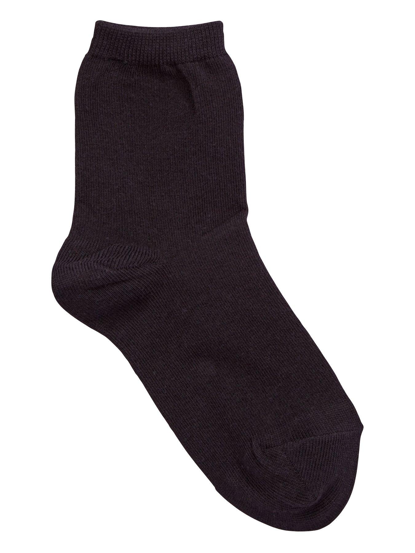 Image 2 of 3 of Everyday 7 Pack Unisex Ankle Socks - Black