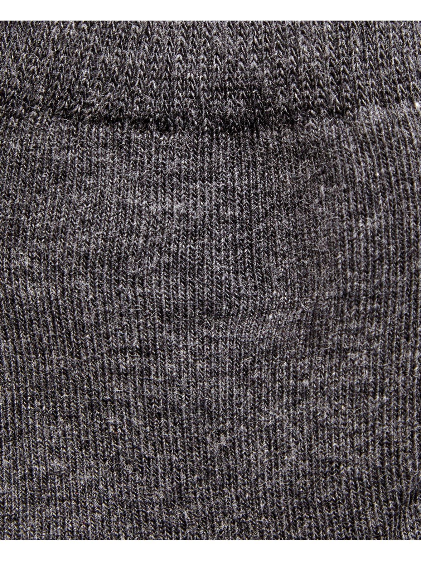 Image 3 of 3 of The Very Collection Unisex 7 Pack School Ankle Socks - Grey