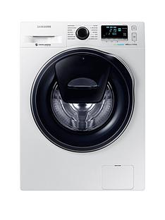Samsung WW80K6610QW/EU 8kg Load, 1600 Spin AddWash™ Washing Machine with ecobubble™ Technology and 5 Year Samsung Parts and Labour Warranty - White