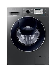 Samsung WW70K5413UX/EU 7kg Load, 1400 Spin AddWash™ Washing Machine with Ecobubble™ Technology and 5-Year Samsung Parts & Labour Warranty - Graphite