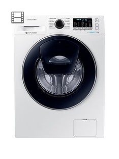 Samsung WW70K5410UW/EU 7kg Load, 1400 Spin AddWash™ Washing Machine with ecobubble™ Technology - White
