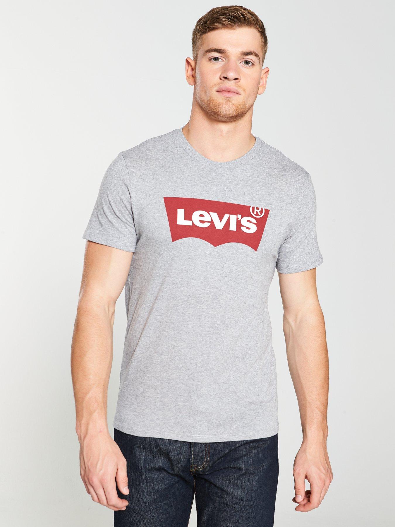 Batwing Graphic T-Shirt - Grey Heather 