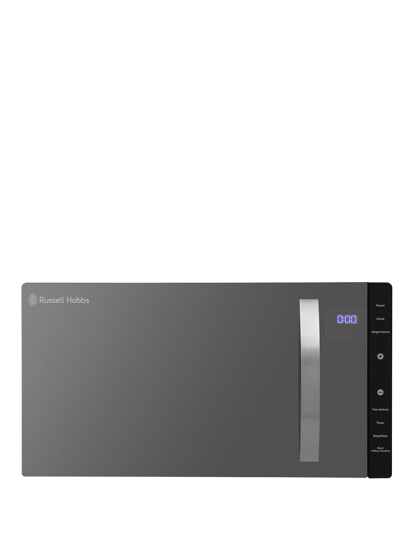 Product photograph of Russell Hobbs Rhfm2363b Flatbed Microwave from very.co.uk