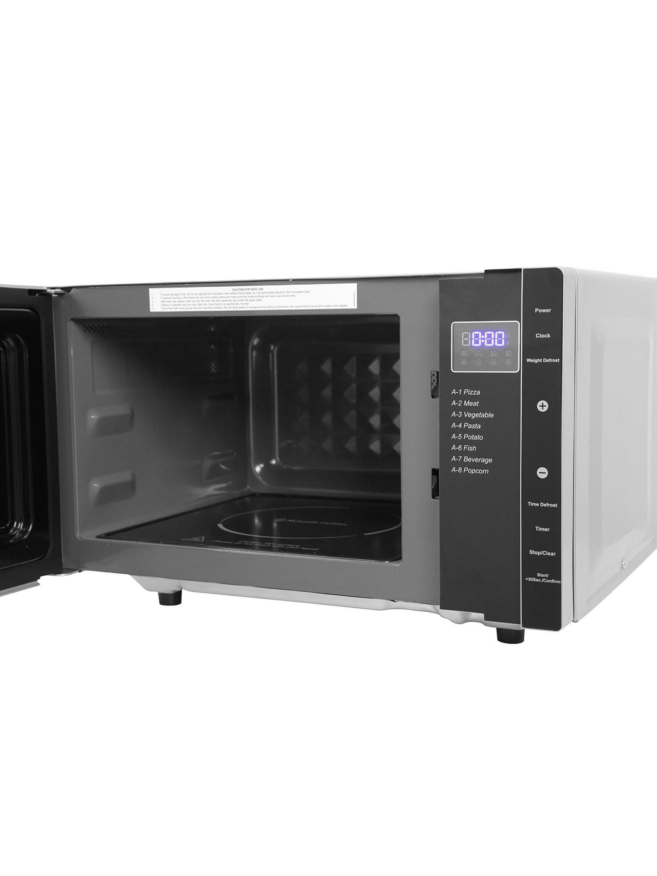 Russell Hobbs RHFM2363S 800 Watt Flatbed Microwave Silver Very