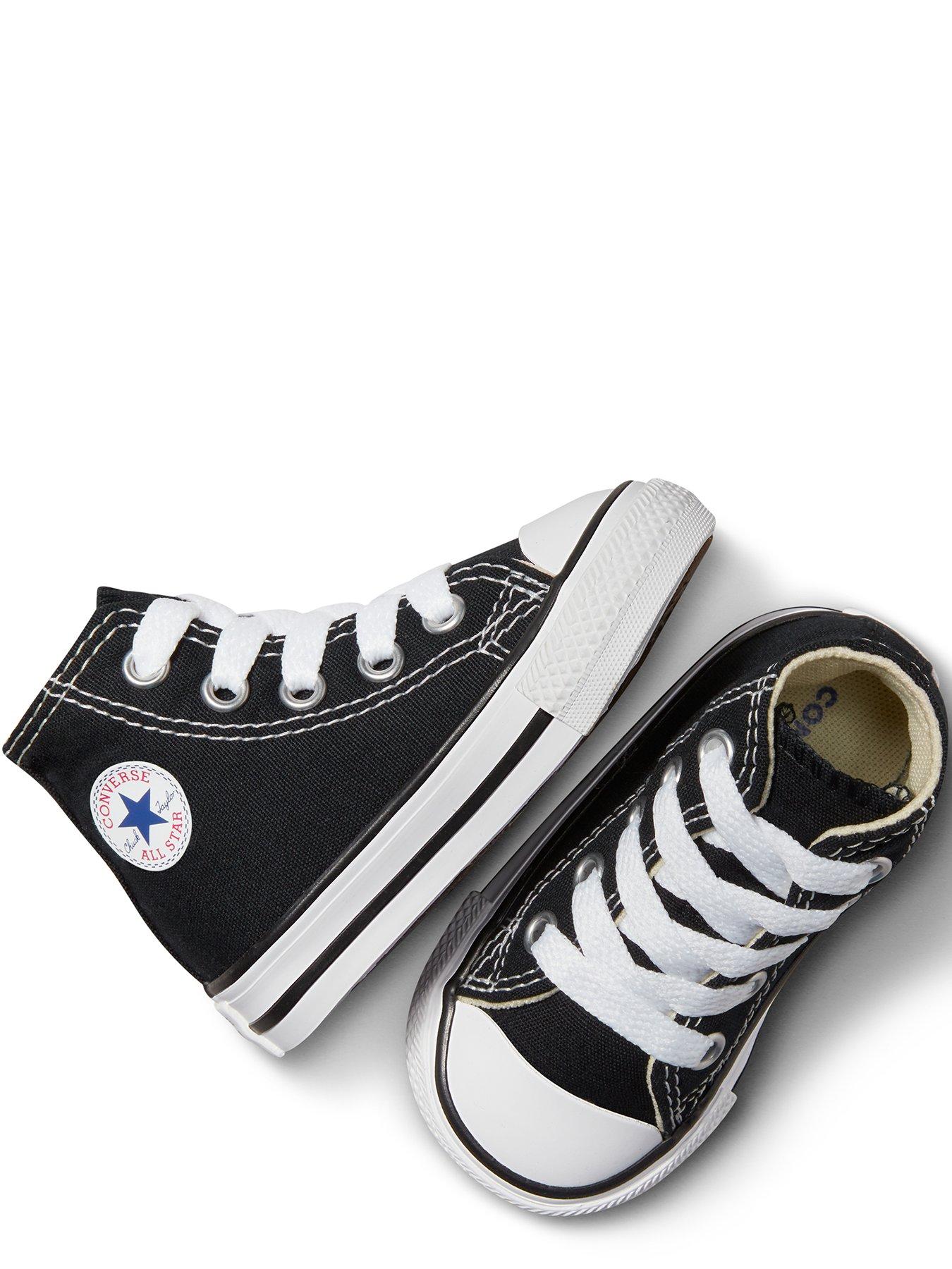 Image 4 of 6 of Converse Chuck Taylor All Star Ox Infant Unisex Trainers -Black