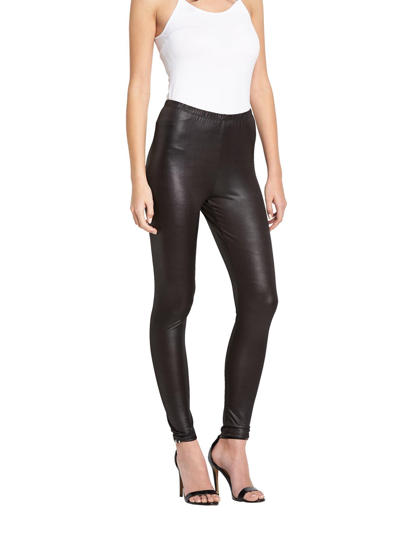 tall pvc leggings