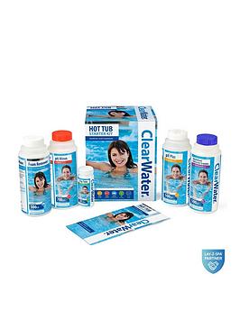 Product photograph of Clearwater Spa Chemical Starter Kit from very.co.uk