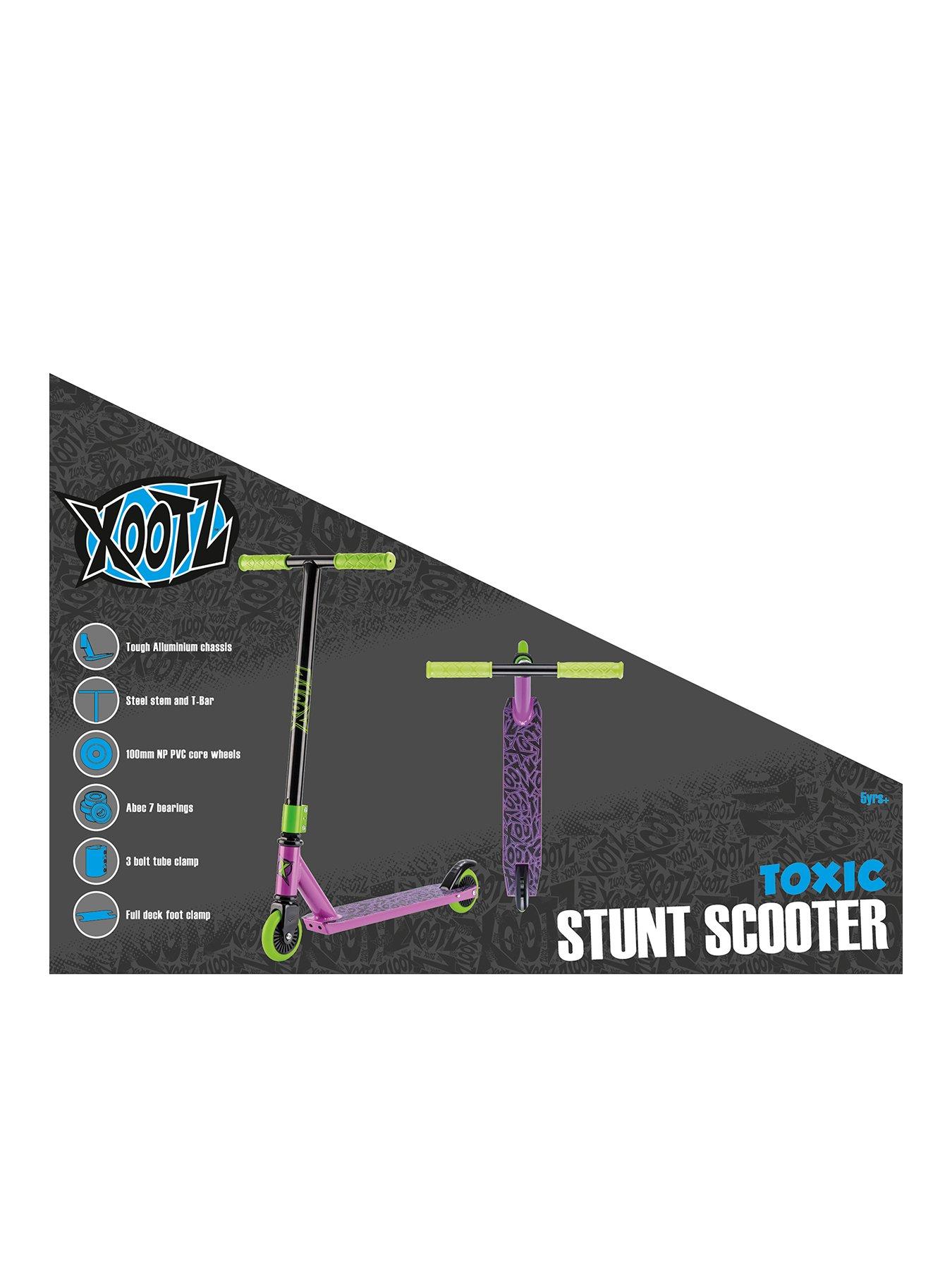 Image 3 of 3 of XOOTZ Toxic T-Bar Stunt Scooter