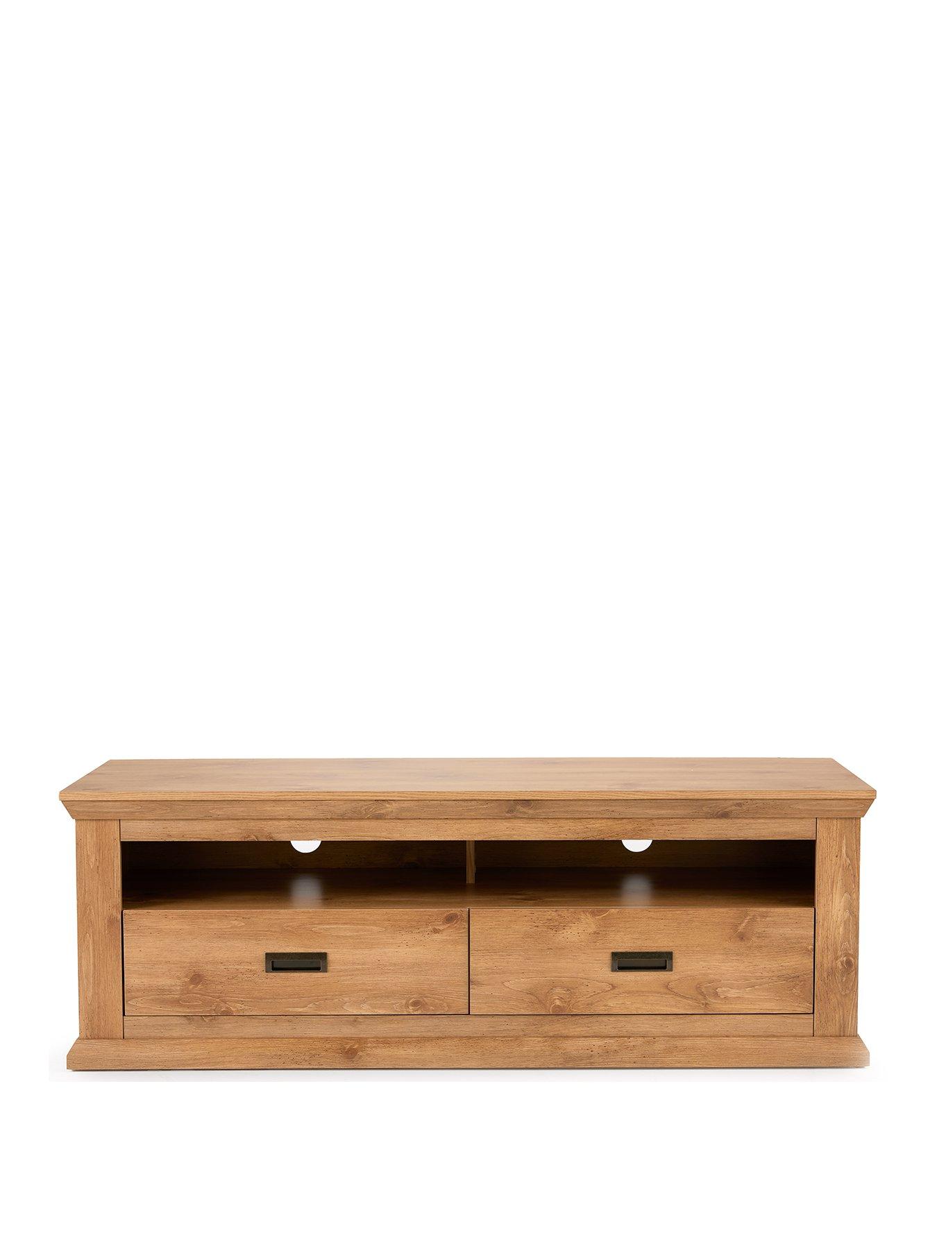 Very Home Clifton Wide TV Unit fits up to 55 inch TV very.co.uk