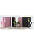 Lanson Rose Champagne Deluxe Gift Pack with 2 Pink Champagne Flutes ...