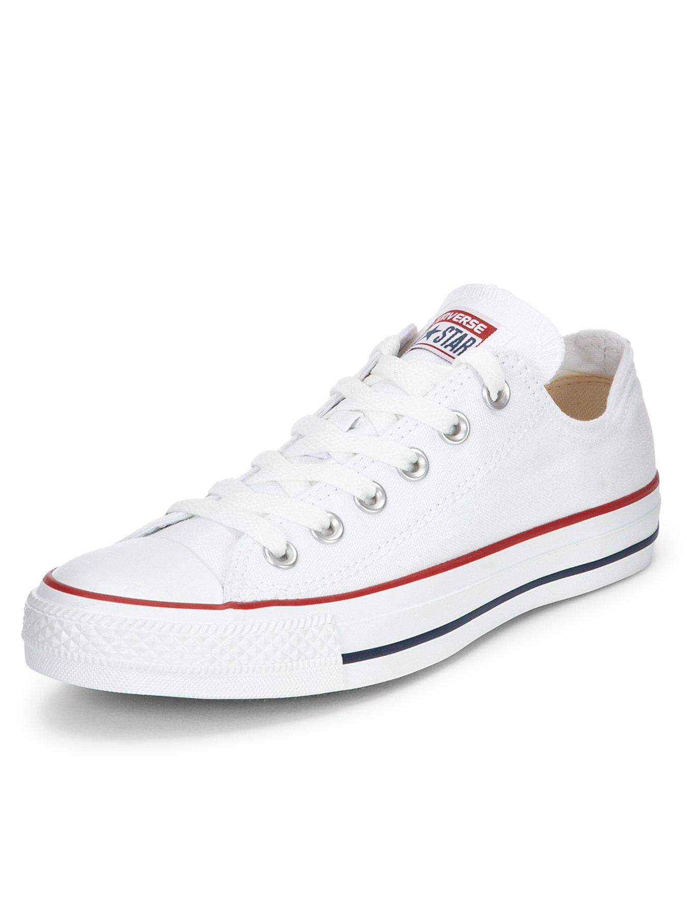 white low top converse all stars