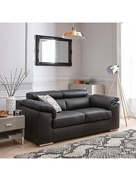 Product photograph of Very Home Brady 100 Premium Leather 2 Seater Sofa from very.co.uk