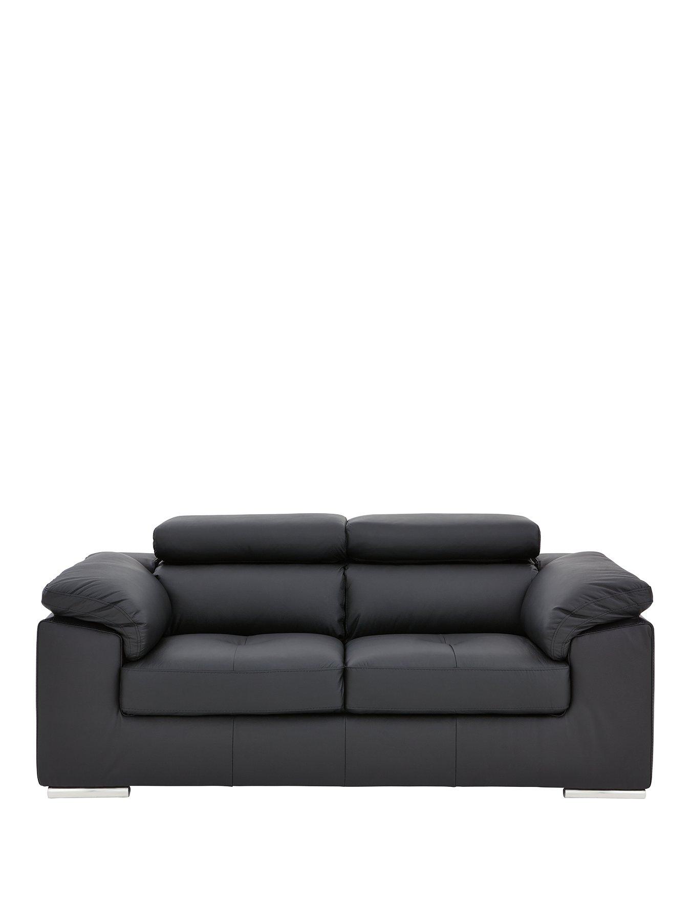 Image 2 of 5 of Very Home Brady 100% Premium Leather 2&nbsp;Seater Sofa&nbsp;- FSC&reg; Certified