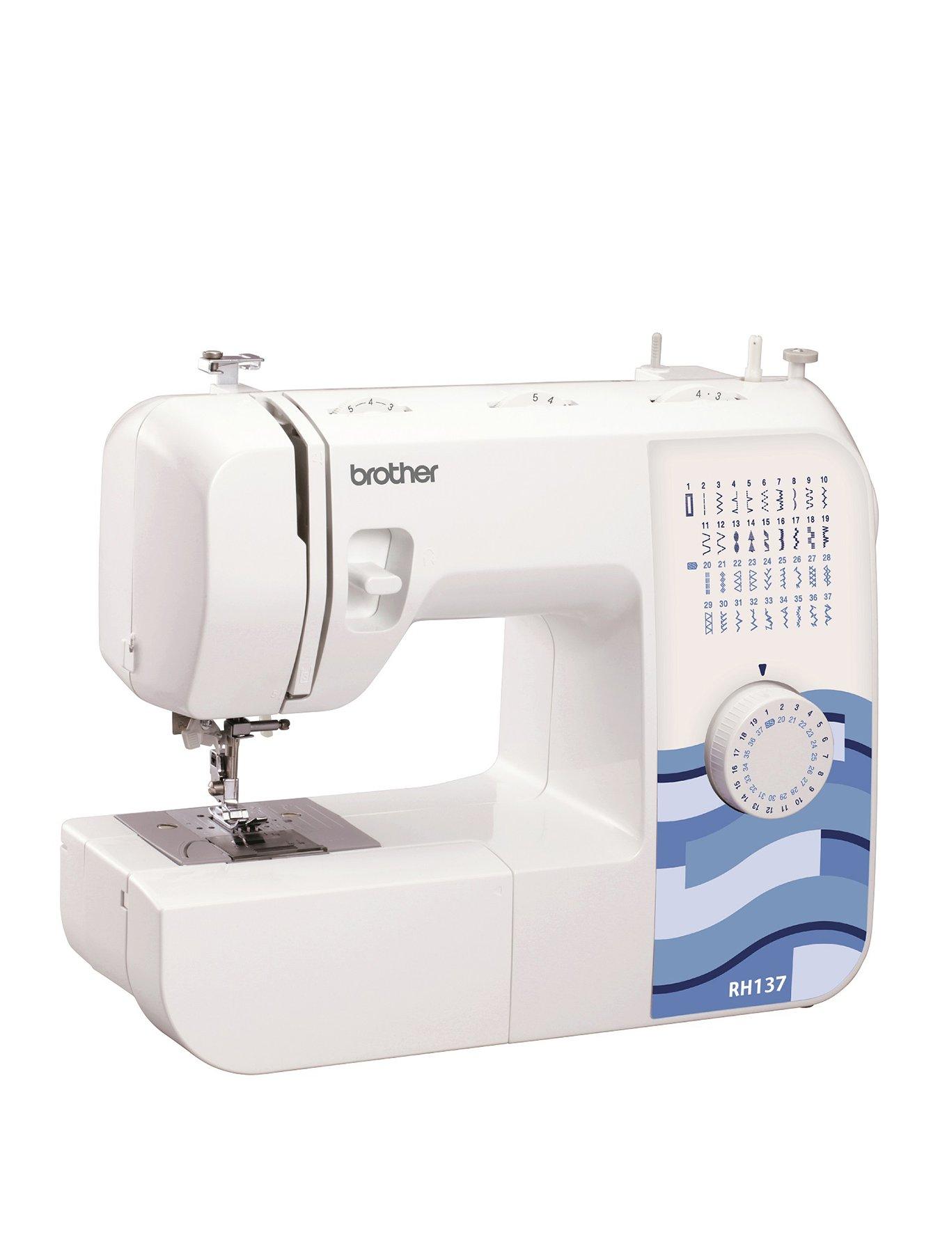 Product photograph of Brother Rh137 Sewing Machine from very.co.uk
