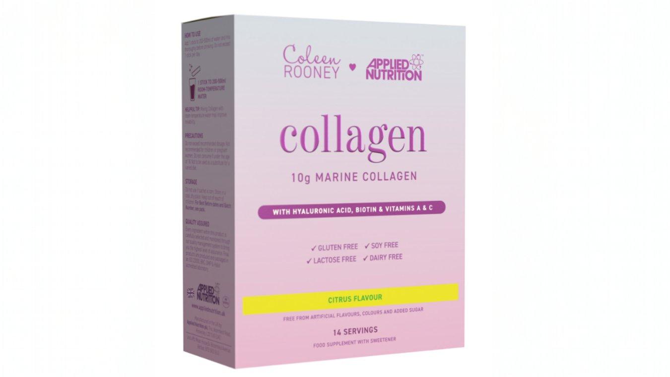 Box of Applied Nutrition and Coleen Rooney’s Marine Collagen Powder