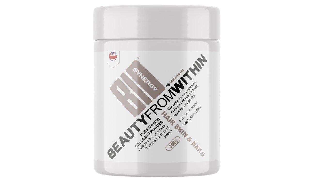 Large container of Bio Synergy’s Marine Collagen Powder