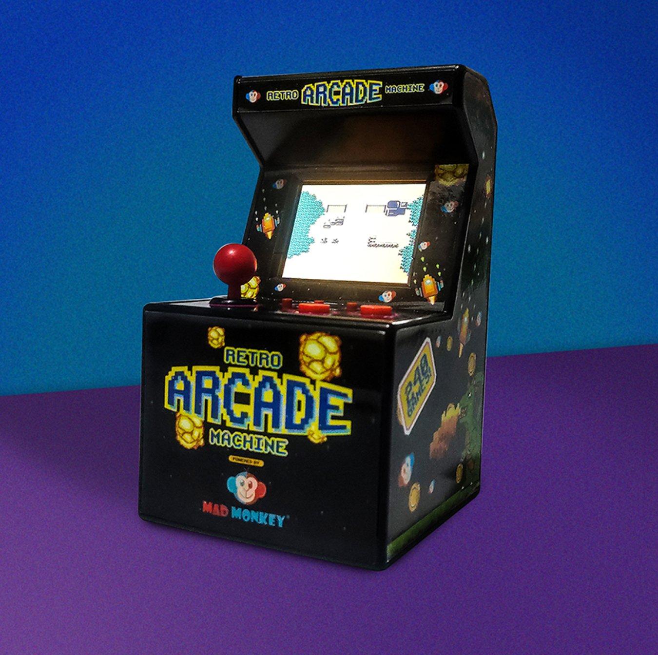 Mini retro looking arcade called the 240 Games in 1 Mini Arcade