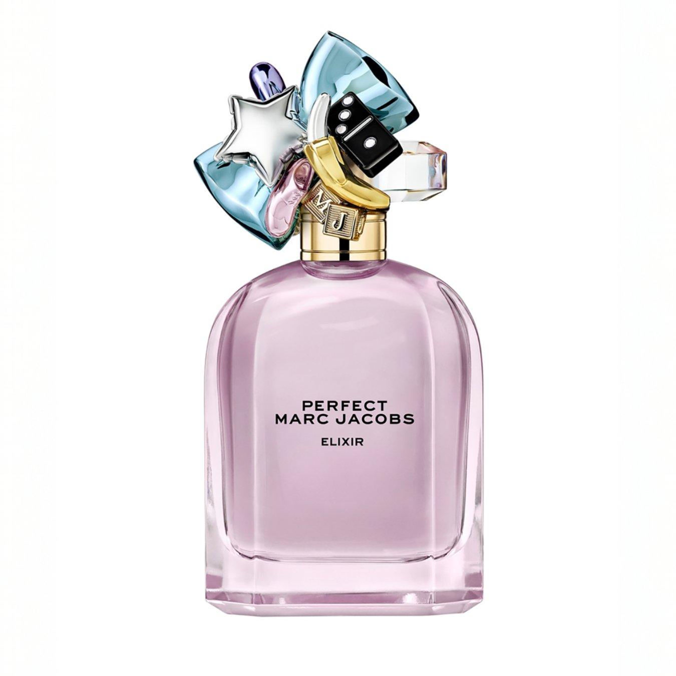 Purple bottle of the Marc Jacobs Perfect Elixir perfume
