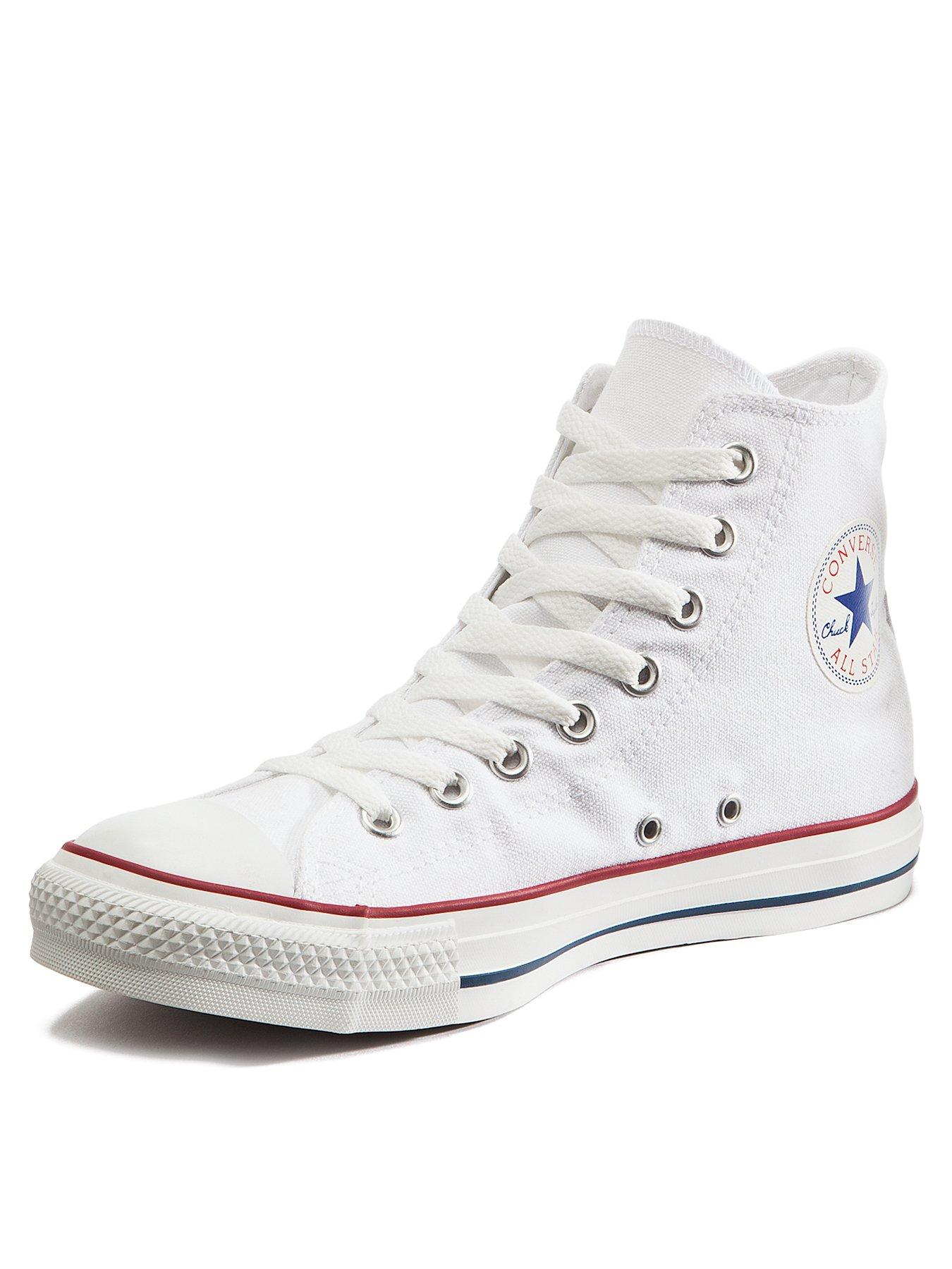 White Converse & High | All White | Very.co.uk