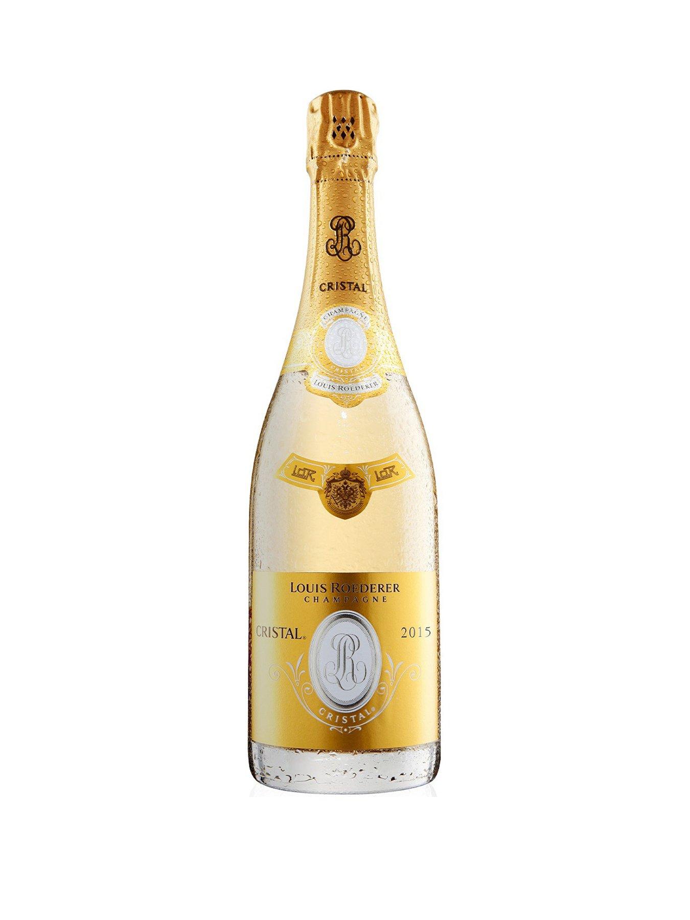 Product photograph of Cristal Louis Roederer Cristal - 75cl from very.co.uk