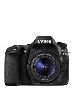 Canon Eos 80D Slr Camera With Ef-S 18-55Mm Lens