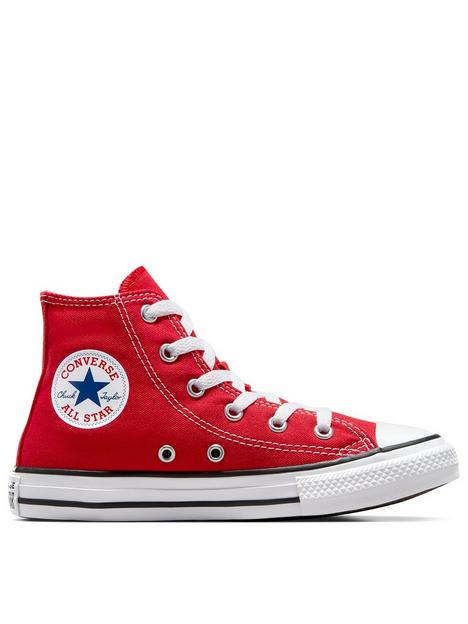 converse-chuck-taylor-all-star-ox-childrens-unisex-trainers--red