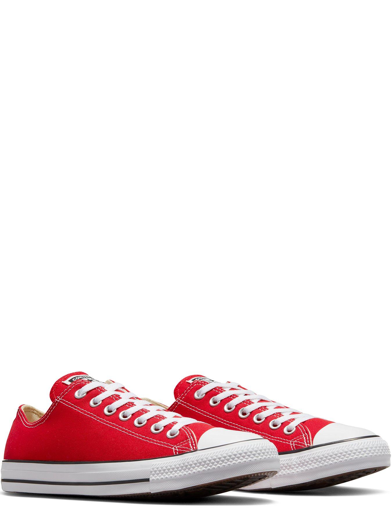 Converse Chuck Taylor All Star Ox Plimsolls Red Very