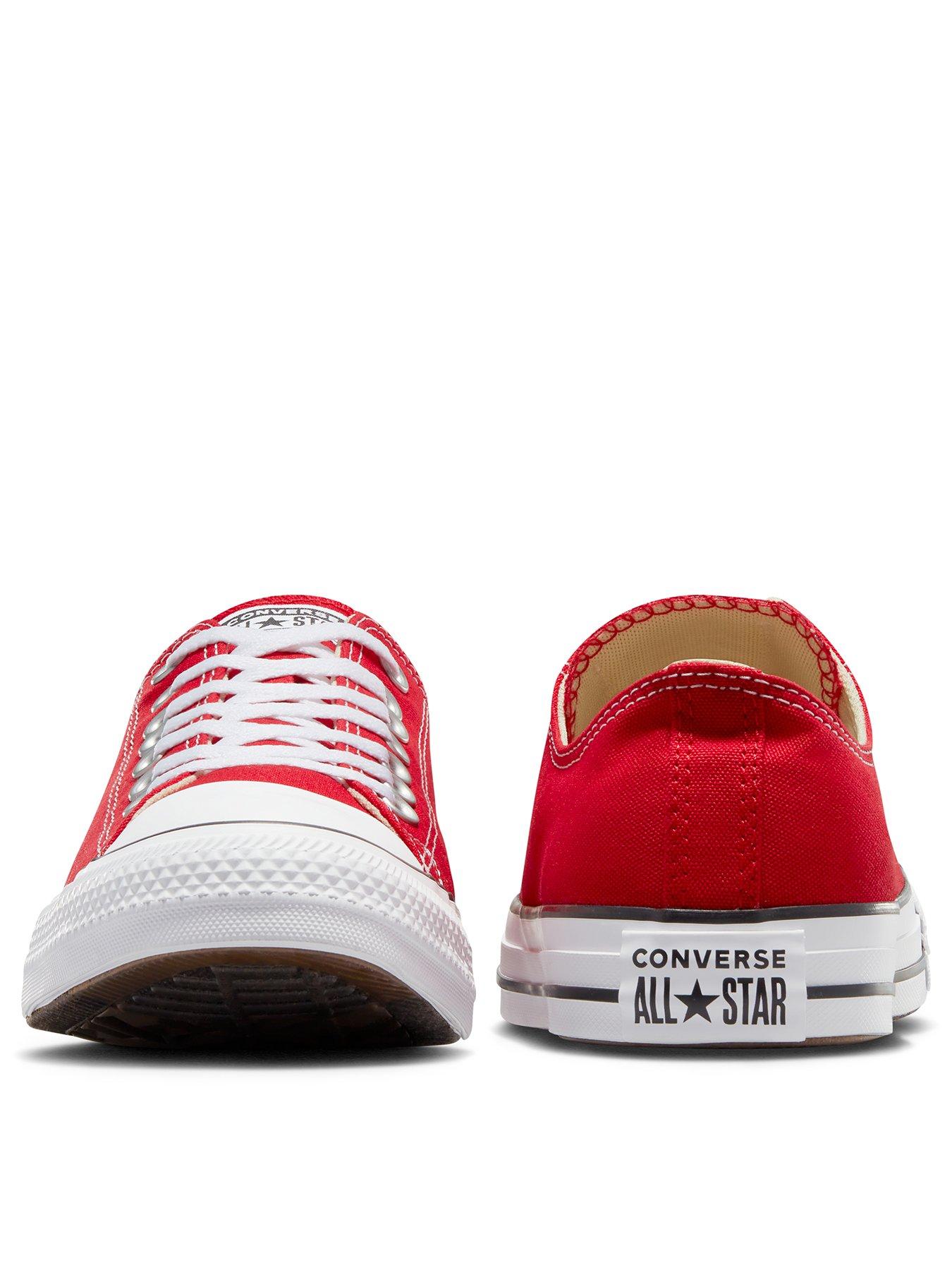 Chuck Taylor All Star Ox Plimsolls - Red